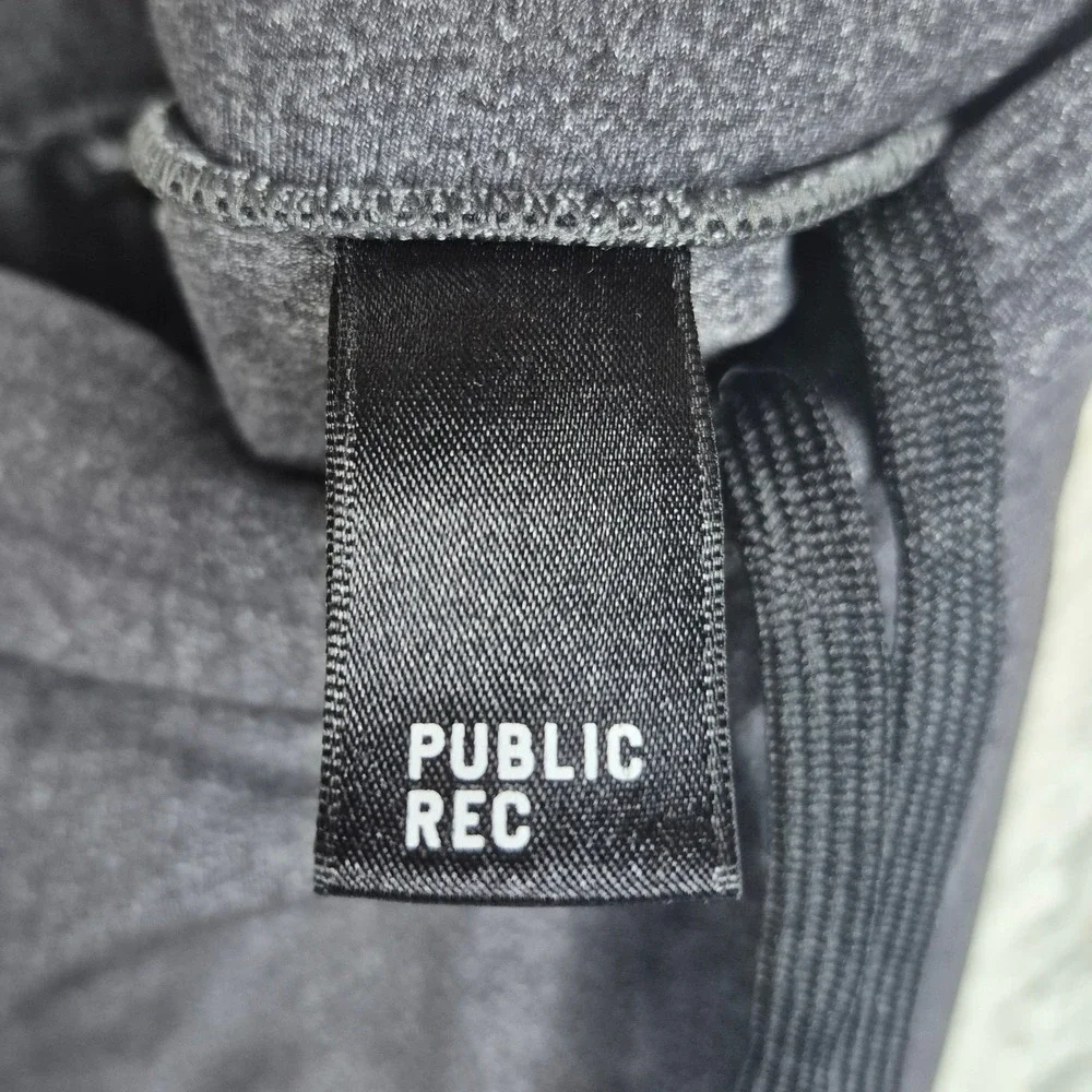 Public Rec All Day Every Day Pants Charcoal Heather Gray Mens 36/32 Jogger